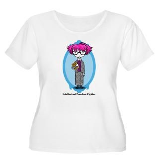 INTELLECTUAL FREEDOM FIGHTER Womens Plus Size T Plus Size T Shirt by