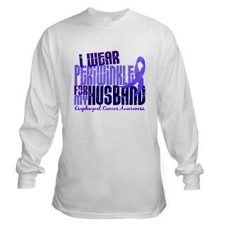 Wear Periwinkle 6.4 Esophageal Cancer Long Sleeve T Shirt by