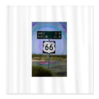66 Gifts  66 Bathroom  ROUTE 66 Shower Curtain