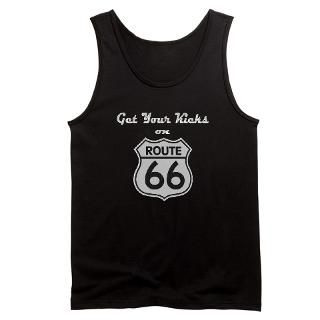 Get Your Kicks On Route 66 Tank Tops  Buy Get Your Kicks On Route 66