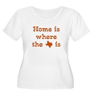 Texas Womens Plus Size Scoop Neck T Shirt