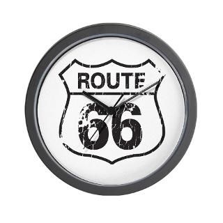Route 66 Clock  Buy Route 66 Clocks