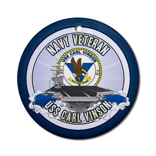CVN 70 USS Carl Vinson Ornament (Round) for $12.50
