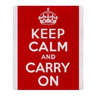 Keep Calm and Carry On Stadium Blanket for $74.50