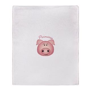 Pig Fleece Blankets  Pig Throw Blankets