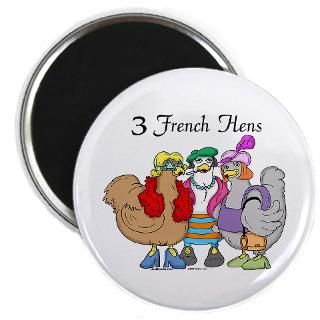 french hens magnet $ 3 73
