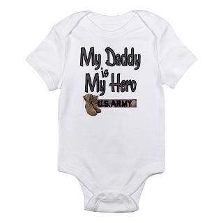 My Daddy My Hero Onesie Body Suit by AMothersTouch