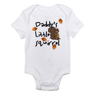 Daddys Little Squirrel Onesie Body Suit by tobh