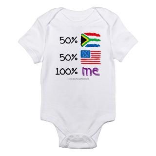 South Africa/USA Flag Design Body Suit by soupershop