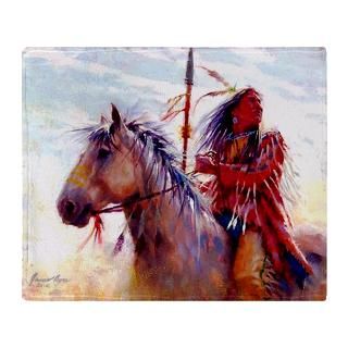 Native American Indian Warrior Stadium Blanket for $74.50
