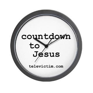 countdown to jesus wall clock $ 13 75