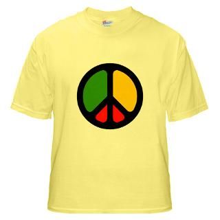 CND logo in rasta colors (the colors of the Ethiopian flag). Peace