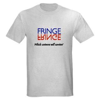 Blue Red Fringe Which Universe? T Shirt