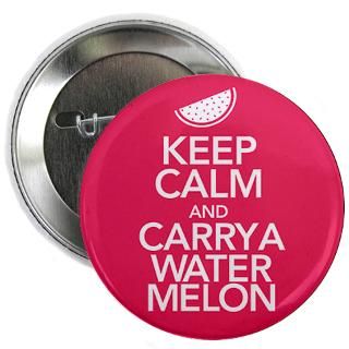 80S Gifts  80S Buttons  Keep Calm Carry a Watermelon 2.25