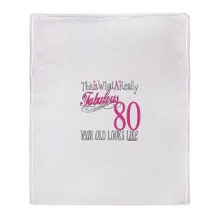 80 Gifts  80 Bedroom  80th Birthday Gift Stadium Blanket