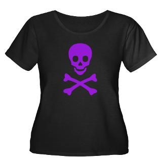 purple skull x bones women s plus size scoop neck $ 28 77
