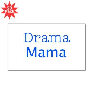 drama mama rectangle sticker 50 pk $ 83 99
