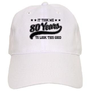 80 Gifts  80 Hats & Caps  Funny 80th Birthday Baseball Cap