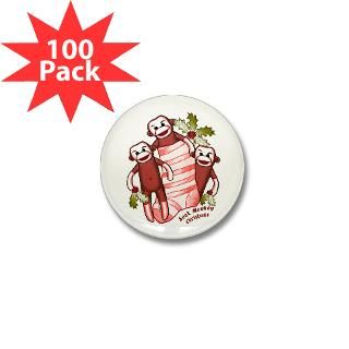 sock monkey stocking mini button 100 pack $ 81 99