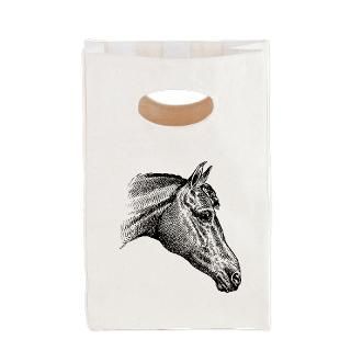 realistic horse canvas lunch tote $ 14 85