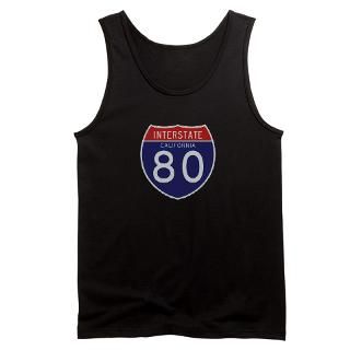 Interstate 80   CA Mens Tank Top for $25.00