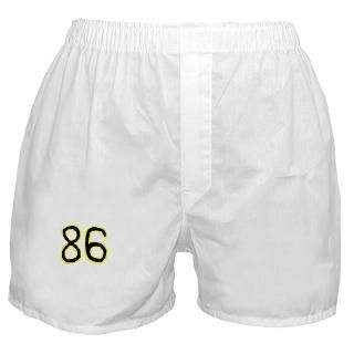 Steelers Hines Ward Black and Gold #86 Boxer Short