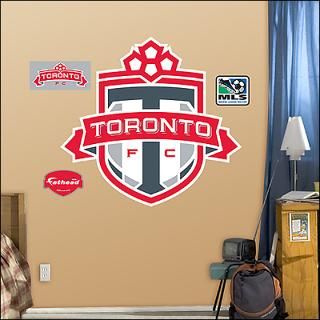 toronto fc logo fathead wall graphic $ 89 99