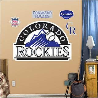 colorado rockies logo fathead wall graphic $ 89 99