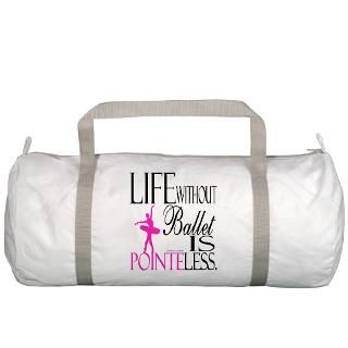 Ballerina Gifts  Ballerina Bags  Pointeless Gym Bag
