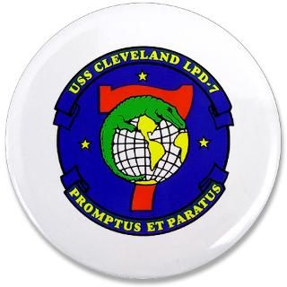 USS Cleveland LPD 7 Crest  USA NAVY PRIDE