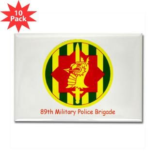 89th Military Police Brigade Rectangle Magnet (10 by cherokeesworld