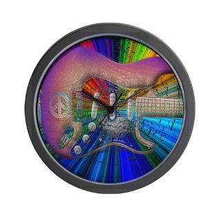 And Gifts  And Home Decor  93 Colors Guitar Wall Clock