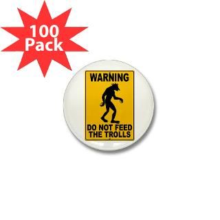do not feed the trolls mini button 100 pack $ 94 99