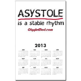 asystole 2 calendar print $ 7 97