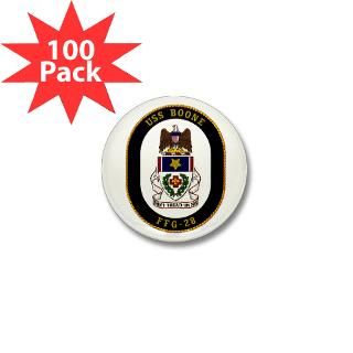 uss boone ffg 28 navy ship mini button 100 pack $ 97 99