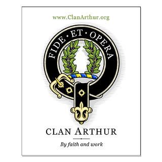 clan arthur small poster $ 39 98
