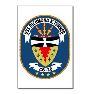USS Richmond K. Turner (CG 20 Postcards (Package o for $9.50