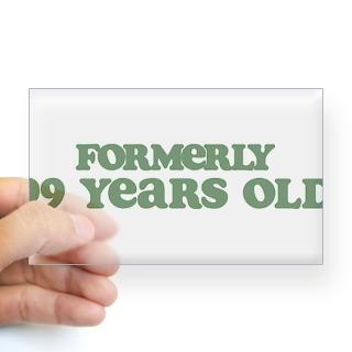 99 Years Old Stickers  Car Bumper Stickers, Decals