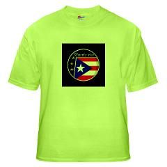 Embroidered flag of Puerto Rico Golf Shirt by afro_caribbean
