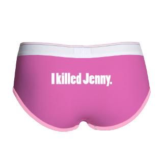 Funny Gifts  Funny Underwear & Panties  I Killed Jenny Womens