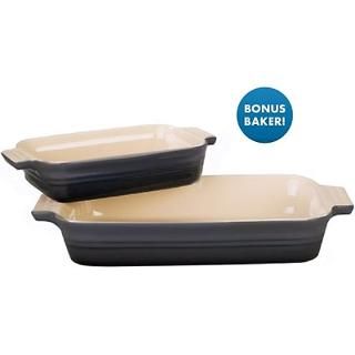 Le Creuset 10.5x7 in. Black Onyx Rectangular Baker