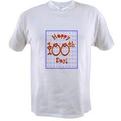 100th Day of School Celebration T Shirt Long Sleeve T Shirt by