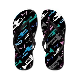 Band Gifts  Band Bathroom  Cute Trumpet Flip Flops