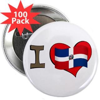 heart dominican republic 2 25 button 100 pack $ 109 99