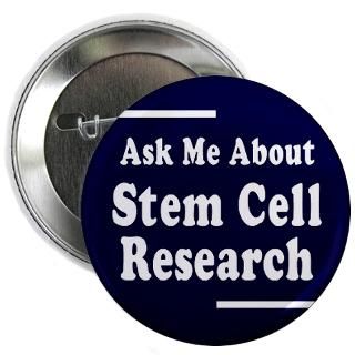 Stem Cell and SCNT Research  Irregular Liberal Bumper Stickers n Pins