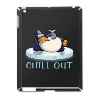 Cartoon Penguin Gifts  Cartoon Penguin IPad Cases  Chill Out
