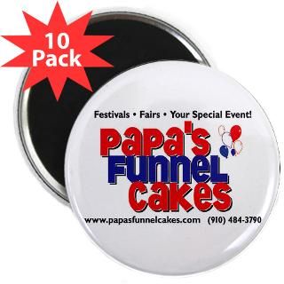magnet $ 4 19 papa s funnel cakes 2 25 magnet 100 pack $ 122 49