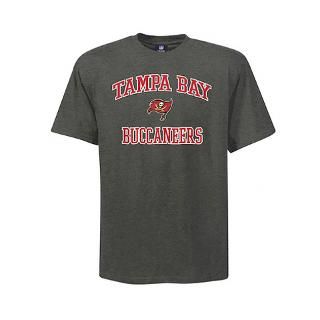 Tampa Bay Buccaneers Charcoal Heart and Soul II T Shirt