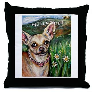 Chihuahua Pillows Chihuahua Throw & Suede Pillows  Personalized