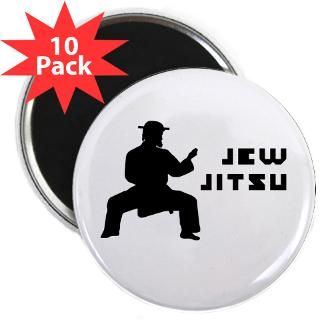 Jew Jitsu 2.25 Magnet (10 pack)